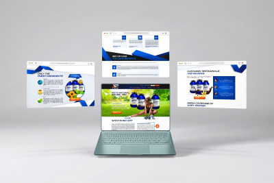 Website design pentru XP Labs