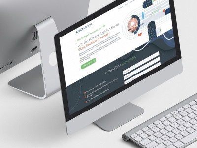 Landing page design pentru ChaosSearch